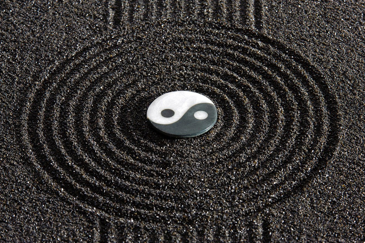 zen, yin yang, spirituality, harmony, yoga, meditation, sand, symbol, wellness, stone, oriental, buddhism, tao, yin yang, yin yang, yin yang, yin yang, yin yang, tao